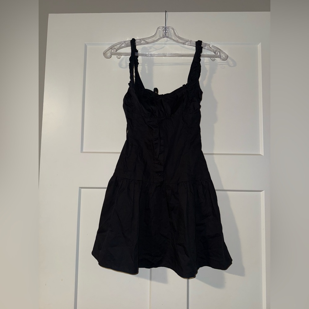 New | Lioness Heart Shaped Mini Dress in Onyx Small - Picture 4 of 7
